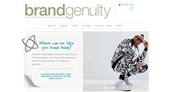 Desktop Screenshot of brandgenuity.com